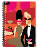 cocktails spiral notebook