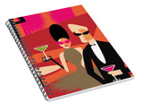 cocktails spiral notebook