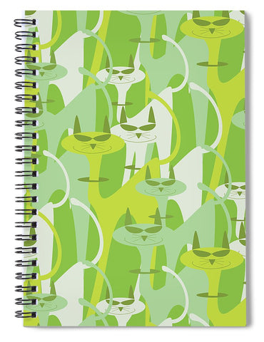 cool cats spiral notebook