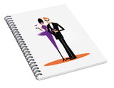 purple cocktail spiral notebook