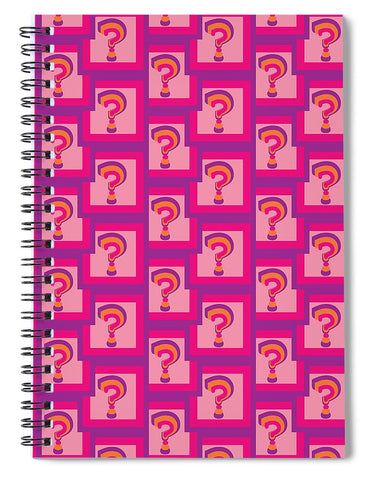 question spiral notebook