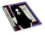 solo goth girl spiral notebook